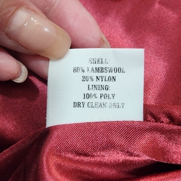 Kristen BLAKE Lambswool Blend Pea Jacket Coat Womens Size: XS - Picture 12 of 12